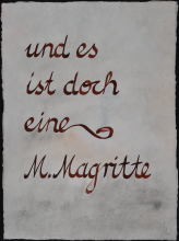 Magritte: … doch eine Pfeife